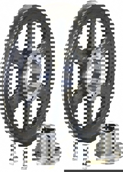 BK140H 1 Groove, 3/8 to 1-1/2 Bore Diam, 13-3/4